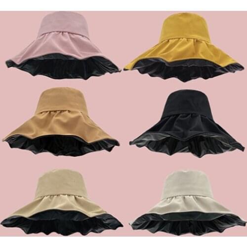 Modern Waterproof Bucket Hat Hiking Climbing Hunting Fishing Outdoor Protection Caps Womens Summer Sun Hat Lady Panama Present
