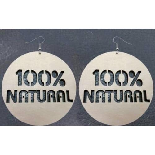 Hot sale 100% Natural Wood Earrings