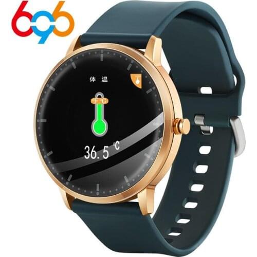 New T9 Body Temperature Intelligent Bracelet Heart Rate Blood Pressure Sleep Health Waterproof Music Bluetooth Sports Watch