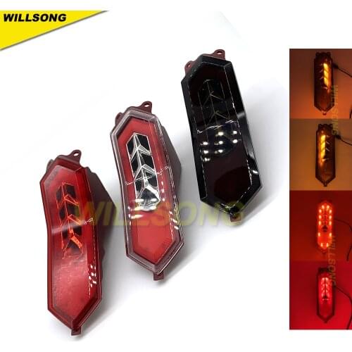 LED Rear Tail Brake Light Blinker Turn Signal Integrated Lamp For YAMAHA YZFR6 YZFR1 M/S Motorcycle Lighting Parts