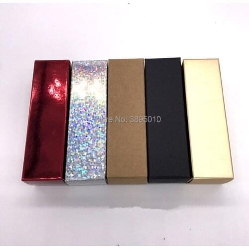 Lip Balm Tube Packaging Carton Box Lipstick Tube DIY Packing box 25*25*85mm F1158