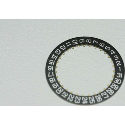Generic H3 Black Date Indicator Date Wheel 2557/1 for ETA 2804-2 2824-2