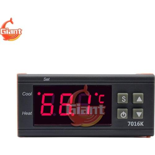 ZFX-7016K Intelligent Digital Display Temperature Controller High Temperature Controller 999 Degree Burner Oven Control Switch