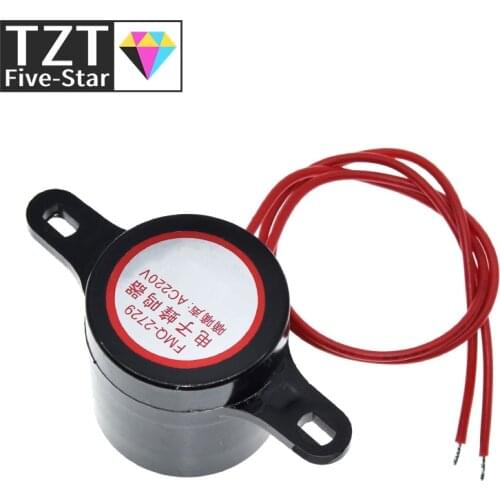 ZMQ-2729 Buzzer Beeper AC220V 10MA 90DB Alarm Siren For Arduino
