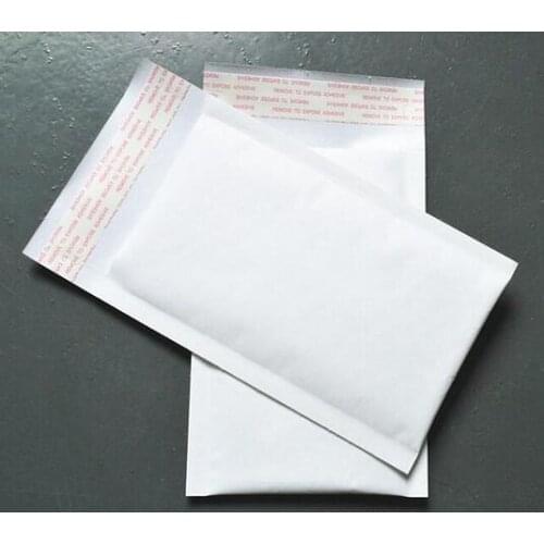 11sizes 50pcs White bubble bag, white paper envelope padded , bubble courier bubble bag,bubble mailer shipping envelope bag