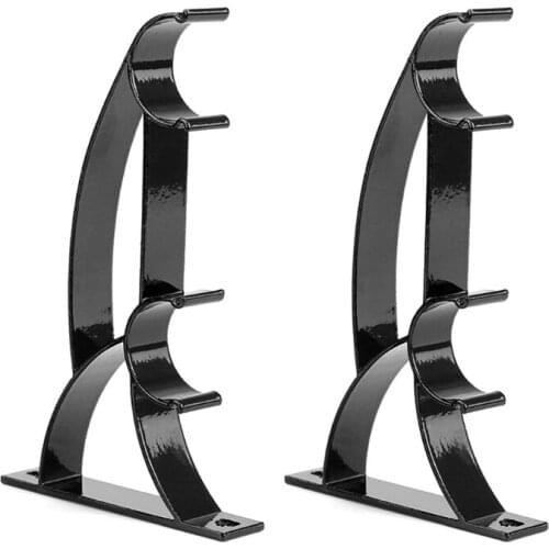 2 PCS Double Curtain Rod Brackets For Rods Aluminum Alloy Roman Curtain Track Bracket Holder for Office Home Curtain Rod
