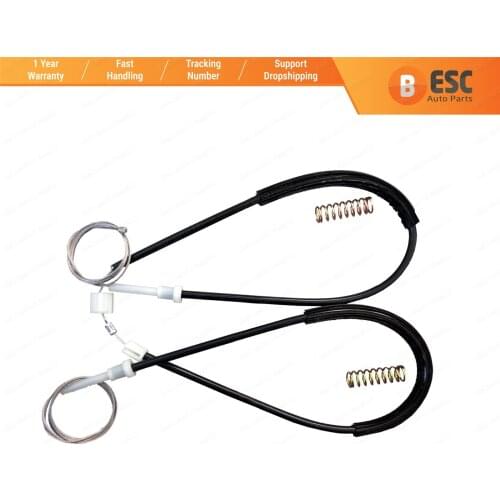 ESC EWR5092 Window Regulator Repair Kit Rear Right Door for Renault Megane 3 2008-2016