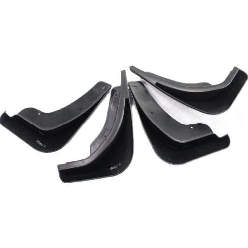 High quality 4Pcs Car Front Rear Mud Flaps Mudguards Fender Flares Splash Guards for Ford Fiesta Mk7 2009-2012 Estate