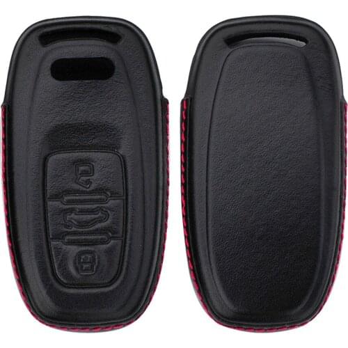3 Buttons Car Key Case Capa For Audi A1 S1 A3 A4 A5 A6 A4L A6L B6 B7 B8 TT Allroad Q3 Q5 Q7 R8 S6 4F RS3 SQ5 RS4 C5 C6 2005-2013