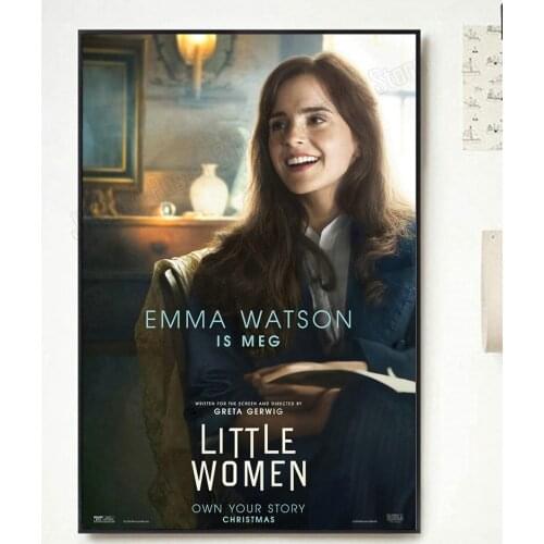 NP179 Home Decor Poster Silk Art Little Women Movie-Wall Sticker Decoration Christmas Gift Classic Fashion