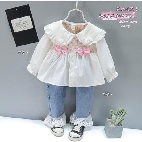 2Pcs Toddler Girls Autumn Clothes Cartoon Kids Tracksuit Children Clothing Baby Girls Hoodie Sets Toddler Casual Thick Costumes