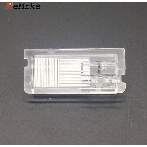 EEMRKE Car Rear Camera Bracket Mount for Chery E3 / Cowin E3 2013 2014 2015 E8 Eastar Riich G3 License Plate Lights Housing