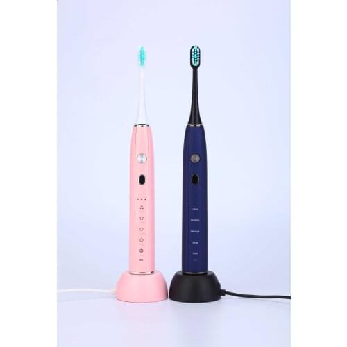 Lover IPX7 Sonic Electric Toothbrush +Travel Toothbrush Portable CaseUSB Charge Rechargeable Tooth Brushes Washable Teeth