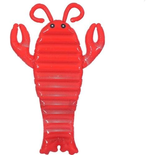 New Lobster Giant Pool Float Mattress Swimming Ring Row Tube Boat Swimming Circle for Adult Water Party Toy