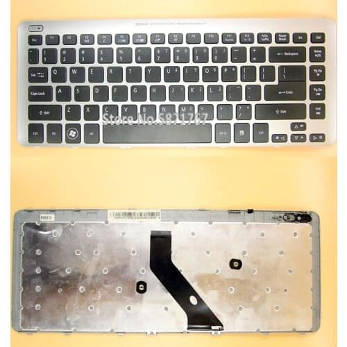 Original For ACER V5-471 V5-431G V5-471G V5-431 V5-471 MS2360 Keyboard US LAYOUT with frame