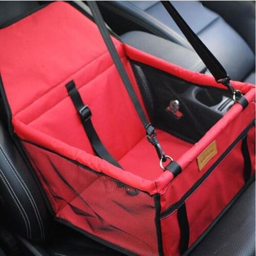 Pet Dog Carrier Car Seat Pad Safe Carry House Folding Washable Pet Bag Car Travel Accessories Waterproof Dog Seat Bag Basket
