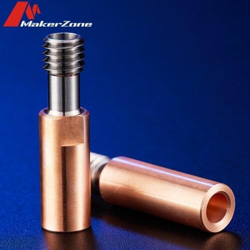 All-Metal NF CR10/CR10-Tcrazy Bi-Metal Heatbreak Titanium Copper Throat For CR10 CR-10S Hotend Ender 3 Ender 5 3D Printe