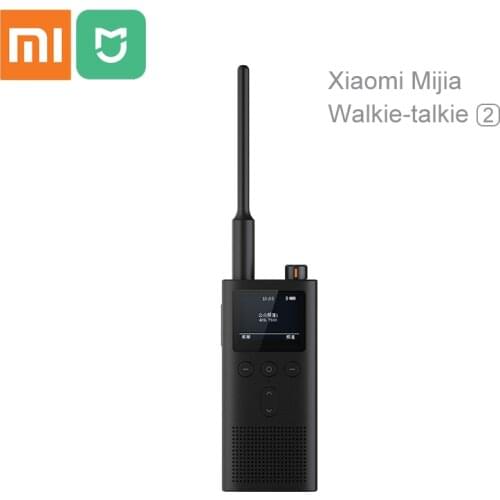 Xiaomi Mijia 5200mAh Walkie talkie 2 IP65 Waterproof and dust-proof Portable Outdoor Radio transceiver UVHF dual band interphone