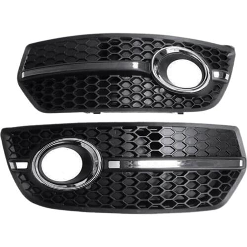 Car Front Bumper Fog Light Grille Cover for A udi Q5 2009 2010 2011