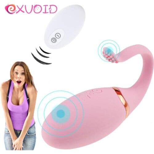 Panties Wireless Remote Control Vibrator Vibrating Eggs Adult Sex Toy Wearable Balls Vibrator G Spot Clitoris Massager for Women