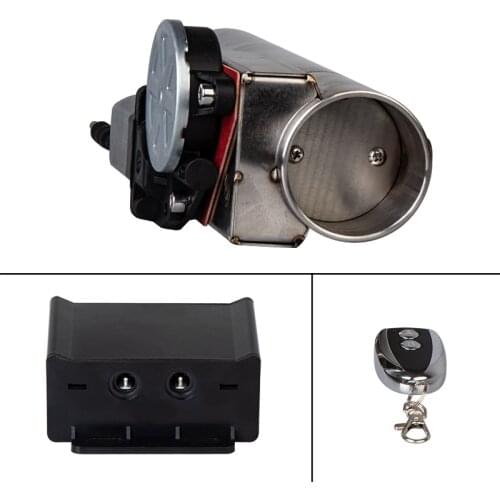 Universal 3.0" Exhaust Pipe Electric I Pipe Exhaust Electrical Cutout with Remote Control Wholesale Valve
