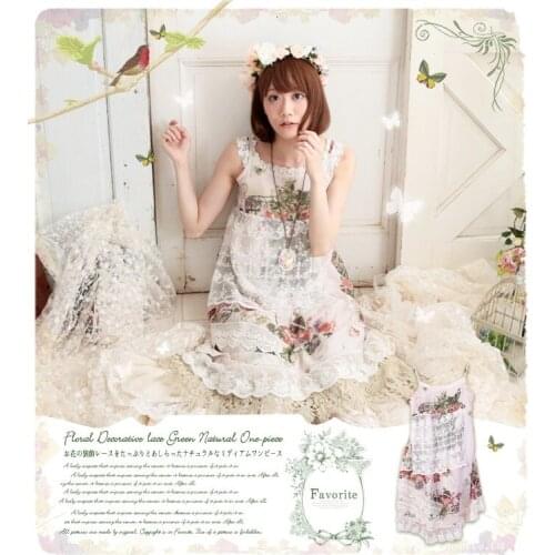 Rockabilly lolita Japanese flroal print kleider linen maxi roupas feminina dames jurken robe femme ete 2016 women summer dress