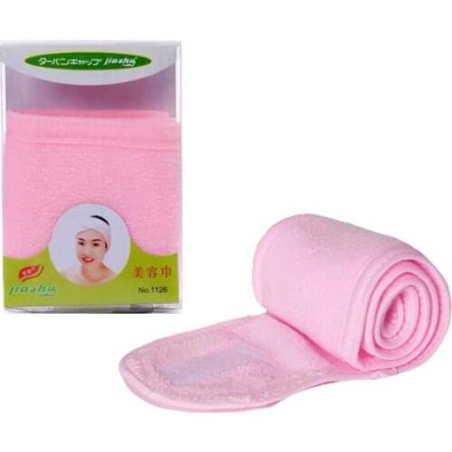 1 Pc Fashion Lovely Soft Carol Fleece Makeup Cosmetic Shower Elastic Hair Band Spa Headband Wash Face Hairlace Headband