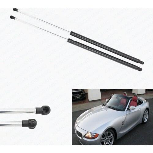 2pcs Front Hood Auto Gas Springs Struts Ascensor de apoyo Dampers For BMW Z4 Convertible 2003 2004 2005 2006 2007 2008