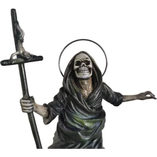 7.68 Inch Halloween Demon Figurine, Halloween Skull Decor For Satan Follower, Halloween Party Novelty Gothic Home Compatible
