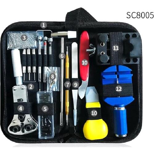 16/147pcs Watch Link Pin Remover Case Opener Spring Bar Remover Horlogemaker Repair WatchTool Kit Watch Repair Tool Kit