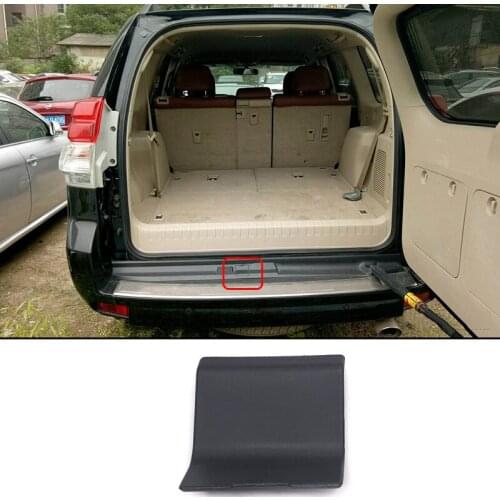 For Toyota Land Cruiser Prado FJ150 2010-2017 Black Rear Bumper Pedal Screw Cover replace Car accessories