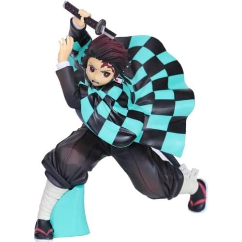 Kimetsu No Yaiba Demon Slayer Kamado Nezuko Action Figure Kamado Tanjirou Toy 15CM