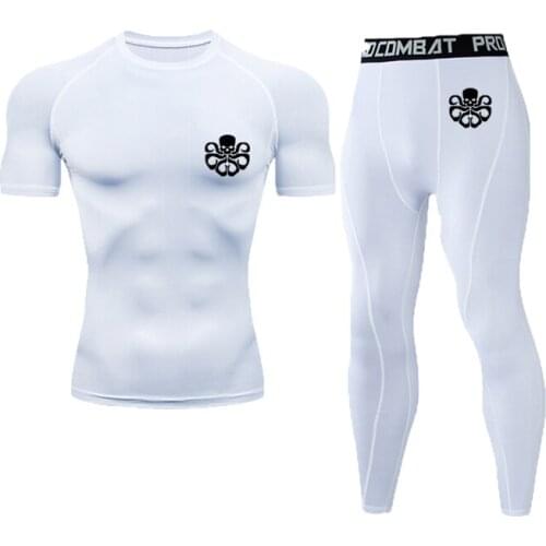 Men Underwear Set Sports Compression Underwear Base Layer Thermal Long Johns Winter Thermal Underwear Sportswear Man Gym Fitness
