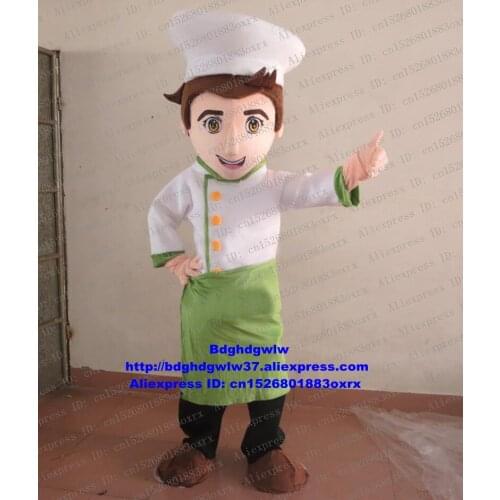 Cook Chef Kitchener Baker Mascot Costume Adult Cartoon Character Outfit Suit Supermarket Ceremonial Event zx96