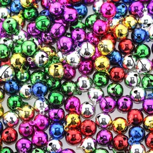 Mix 10 PCS/lots of diy small lovely bronze new income 14 mm Children dance the bell / Pet bell 011003004