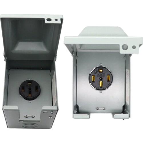 New Energy Charging Pile Conversion RV Caravan 125V/250V Power Socket