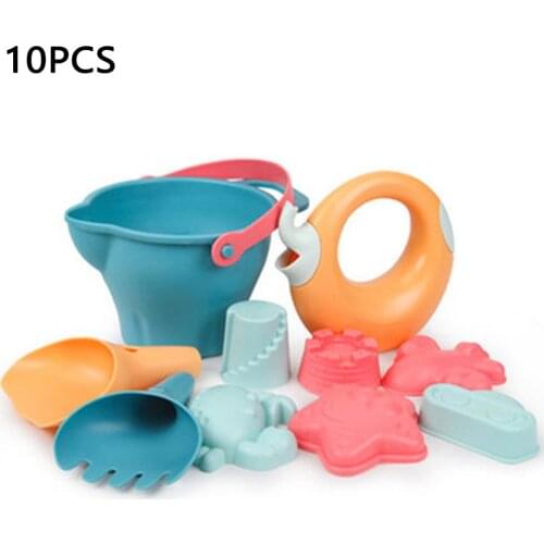 Beach Toys for Kids 5-14pcs Baby Beach Game Toy Children Sandbox Set Kit Summer Toys for Beach Play Sand Water Play Cart