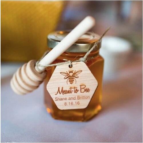 Custom Meant to bee wooden tags,laser cut tags, personalized Gift tag,wood Hang Tags