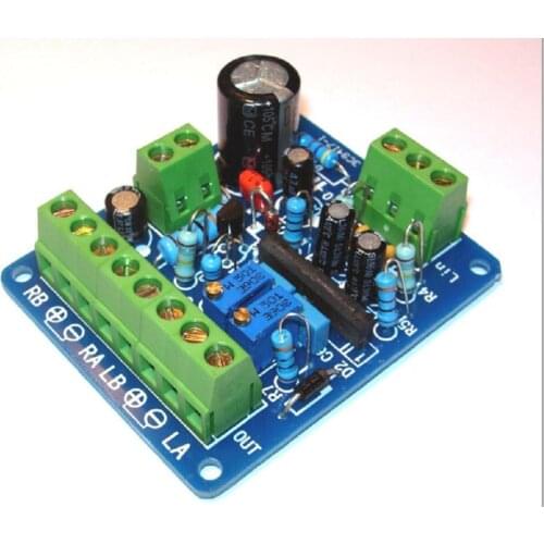 12V Power Amplifier VU Meter Driver Board DB Audio Level Meter for TA7318P DENON