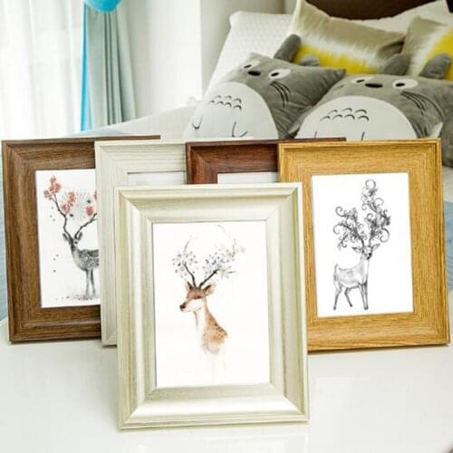 European Style Vintage Pciture Frames Desktop Photo Frame Photo Ornaments Friend Birthday Gifts Home Decoration Furnishing