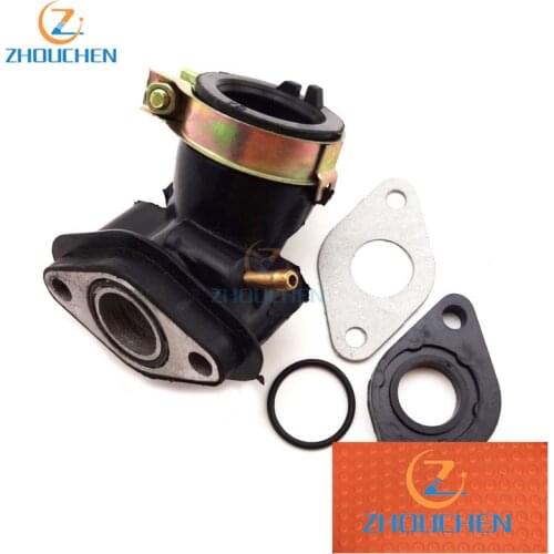 Intake Manifold Inlet Pipe Gasket Kit For GY6 50cc Moped Scooter Engine Carburetor SUNL Baotian Znen Jmstar Chinese Motorcycle
