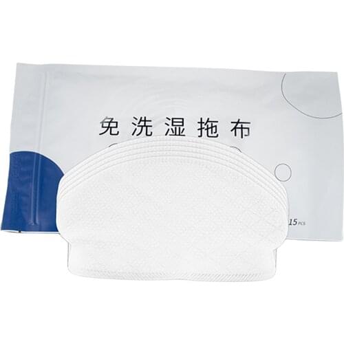 15 Pieces Disposable Replaces Mop Cloth Pads Fit for T5 Easy to Install