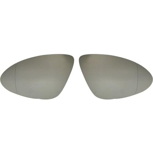 Auto Wide Angle Left Right Heated Wing Rear Mirror Glass for Porsche Cayenne 2015 2016 2017 2018- 95873105501 95873105606