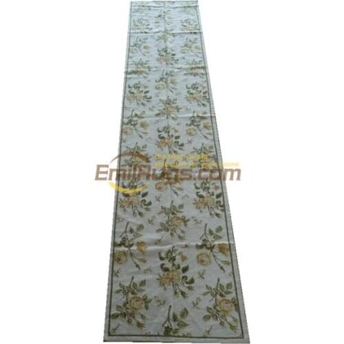 Needle-point Carpets From China Are Handmade Gorgeous Hand-stitched Wool Needle-point runner Rugs At The Museum
