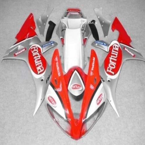 Injection fairings set for YAMAHA R1 2002 2003 new YZF R1 02 03 red white motorcycle body fairing kit