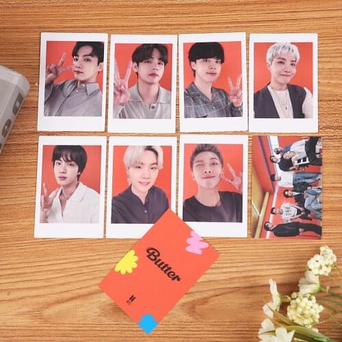 KPOP South Korean Groups Bangtan Boys BUTTER Mini Photocard Memebers Lomo Cards Posters Premium Photos