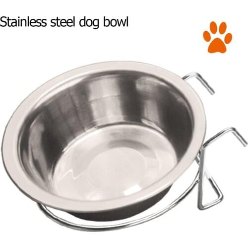 Stainless Steel Dog Bowls - Metal Dog Bowls are Perfect for all Pets - Sturdy and Durable Thick Single Layer Steel