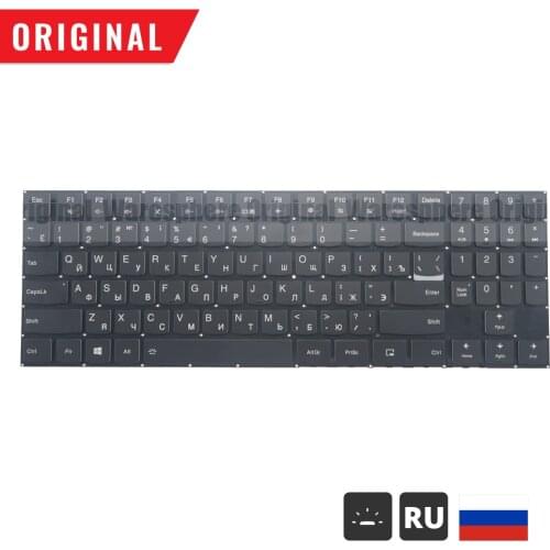 New Original RU Russian Backlit Keyboard for Lenovo Legion Y530 Y530-15ICH SN20M27983 Black