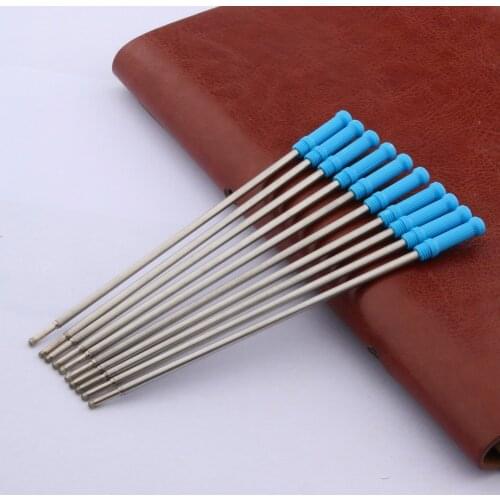 WHOLESALE 100pcs Blue Ballponit Pen Refill Top Quality