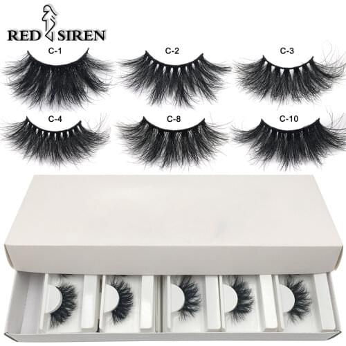 30 pairs 25mm Mink Lashes Bulk Wholesale Lashes Long Natural Fake Eyelashes Makeup Mink Eyelashes 25mm Lashes 18mm-25mm